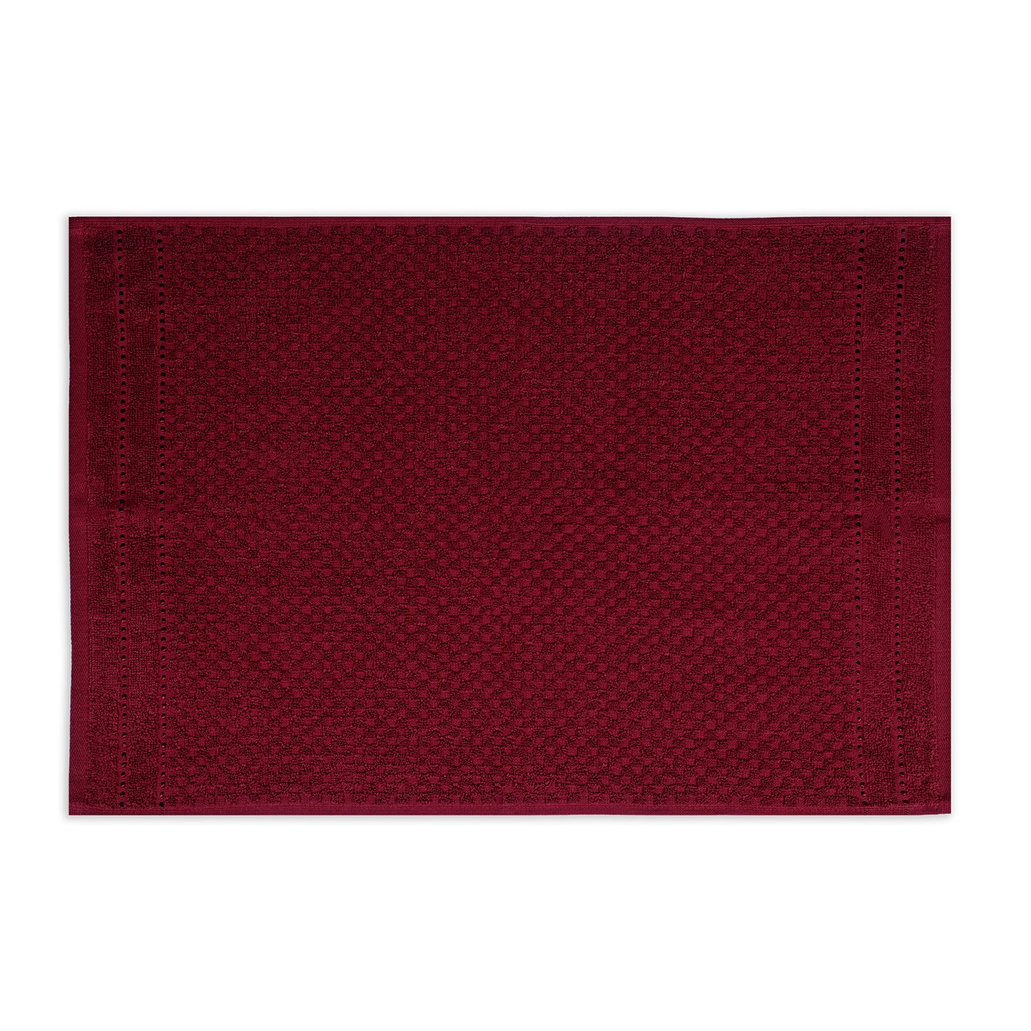 Waffle Retreat – Merlot / Bath Towel