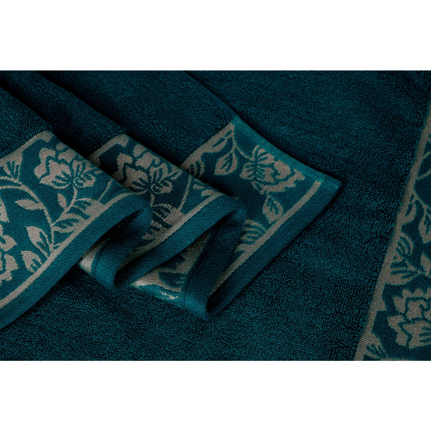 Gharana Edit –Emerald / Set of 2 Bath Towels