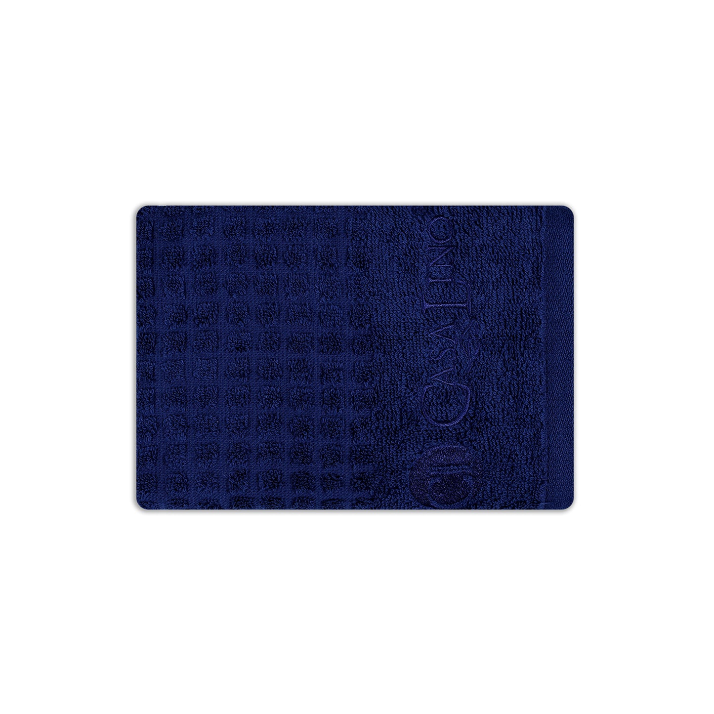 Designer Blue Kitchen Towel 400 GSM Pack of 3 Kitchen Towels