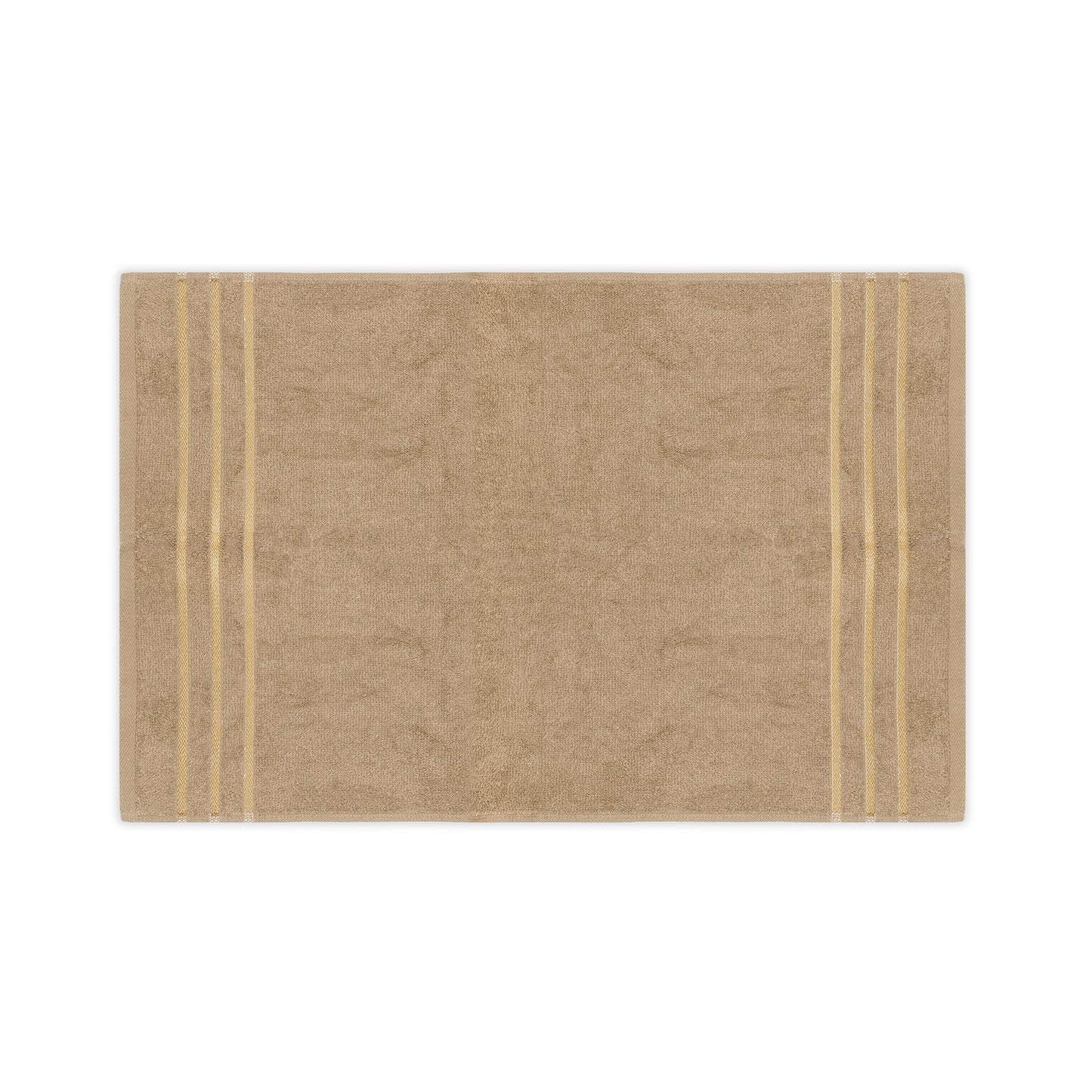 Gold Polly Border Taupe Hand Towel 400 GSM Pack of 2 Hand Towels