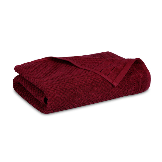 Popcorn Scarlet Bath Towel 400 GSM Pack of 1 Bath Towel