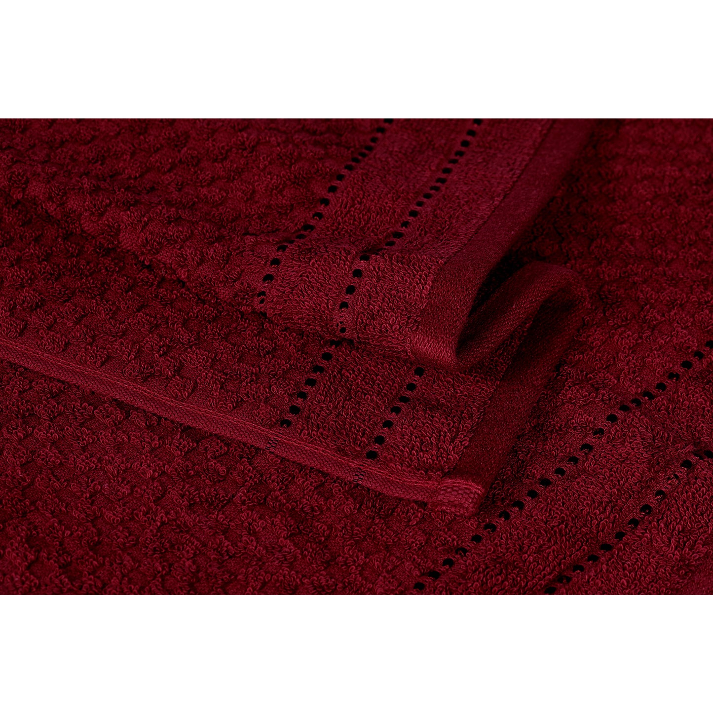 Popcorn Scarlet Bath Towel 400 GSM Pack of 1 Bath Towel