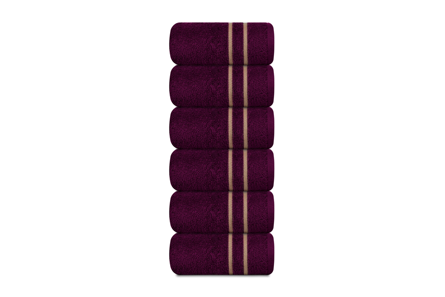Gharana Edit – Wine Suroor / Pack of 6 Face Towels