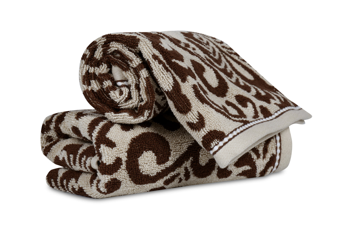 Yarn Dyed Jaquard Sand Wash Towel 550 GSM Pack of 6 Hand Towels