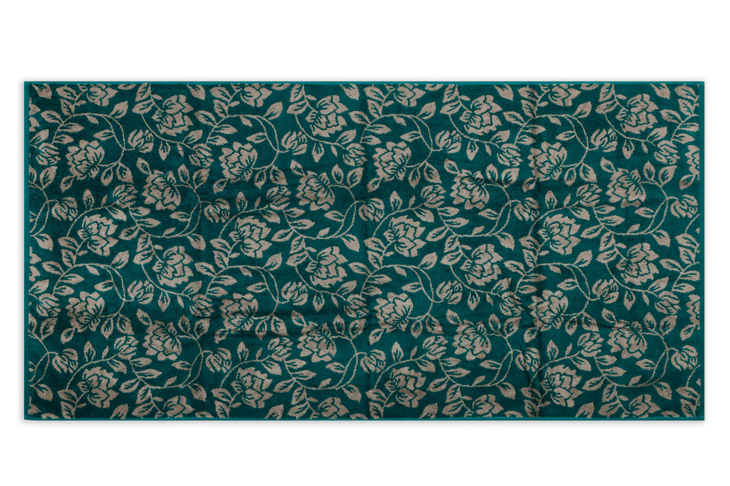 Gharana Edit – Peacock Grove / Set of 2 Bath Towels