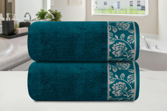 Gharana Edit – Emerald / Set of 2 Hand Towels