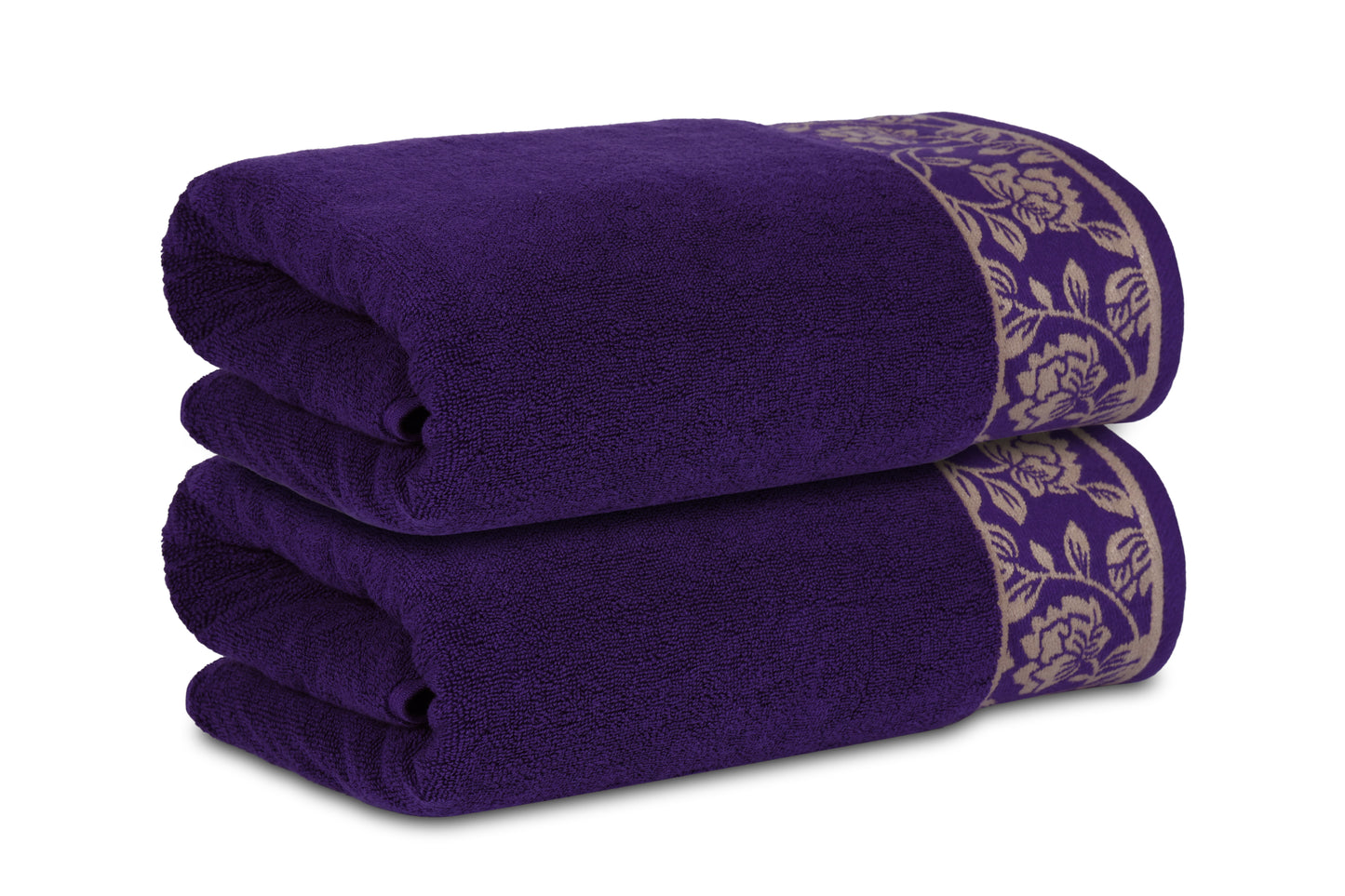 Gharana Edit – Tanzanite / Set of 2 Bath Towels
