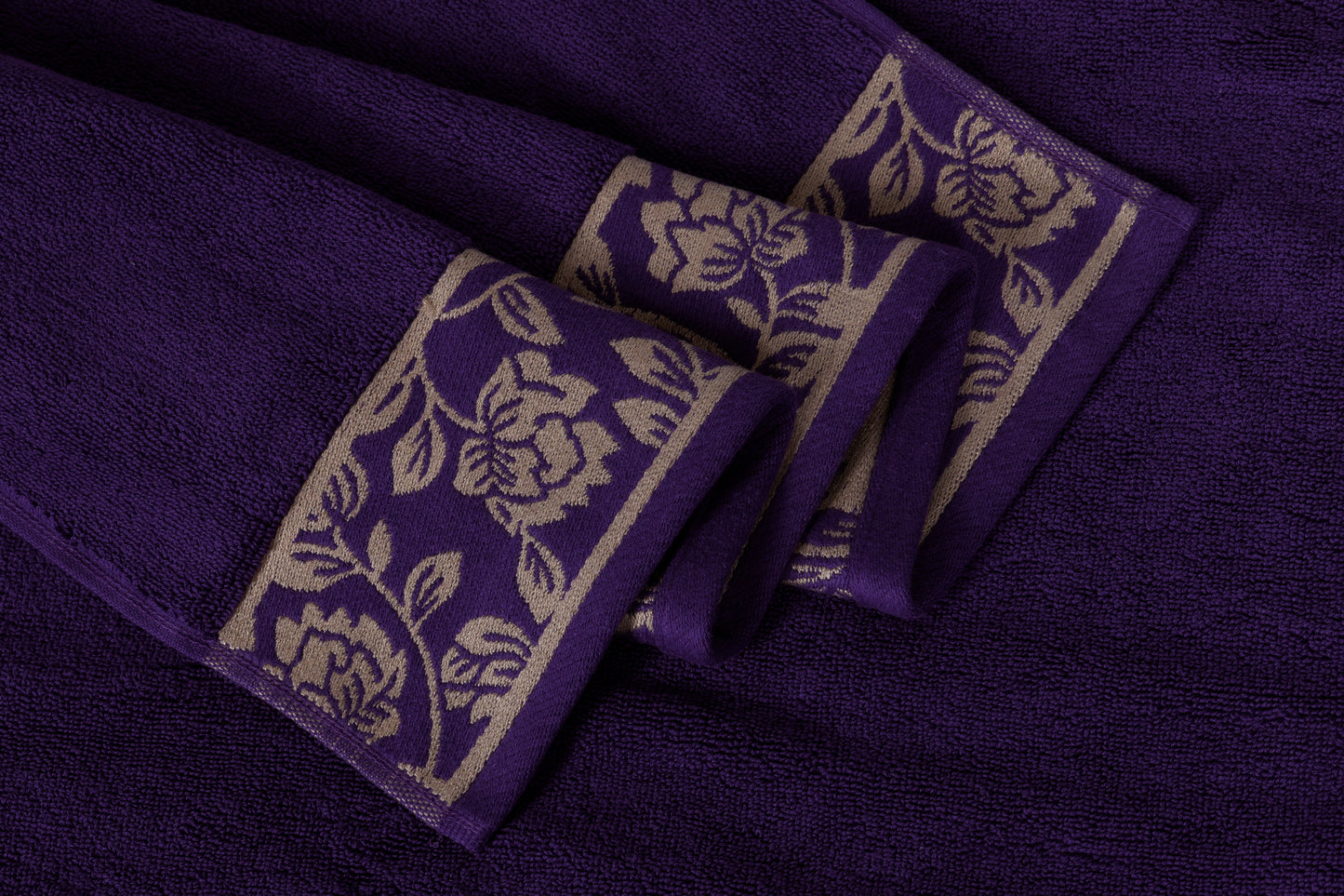 Gharana Edit – Tanzanite / Set of 2 Bath Towels