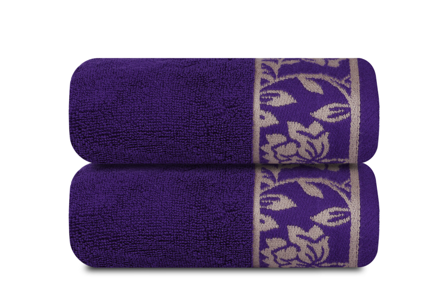 Gharana Edit –Tanzanite / Set of 2 Hand Towels