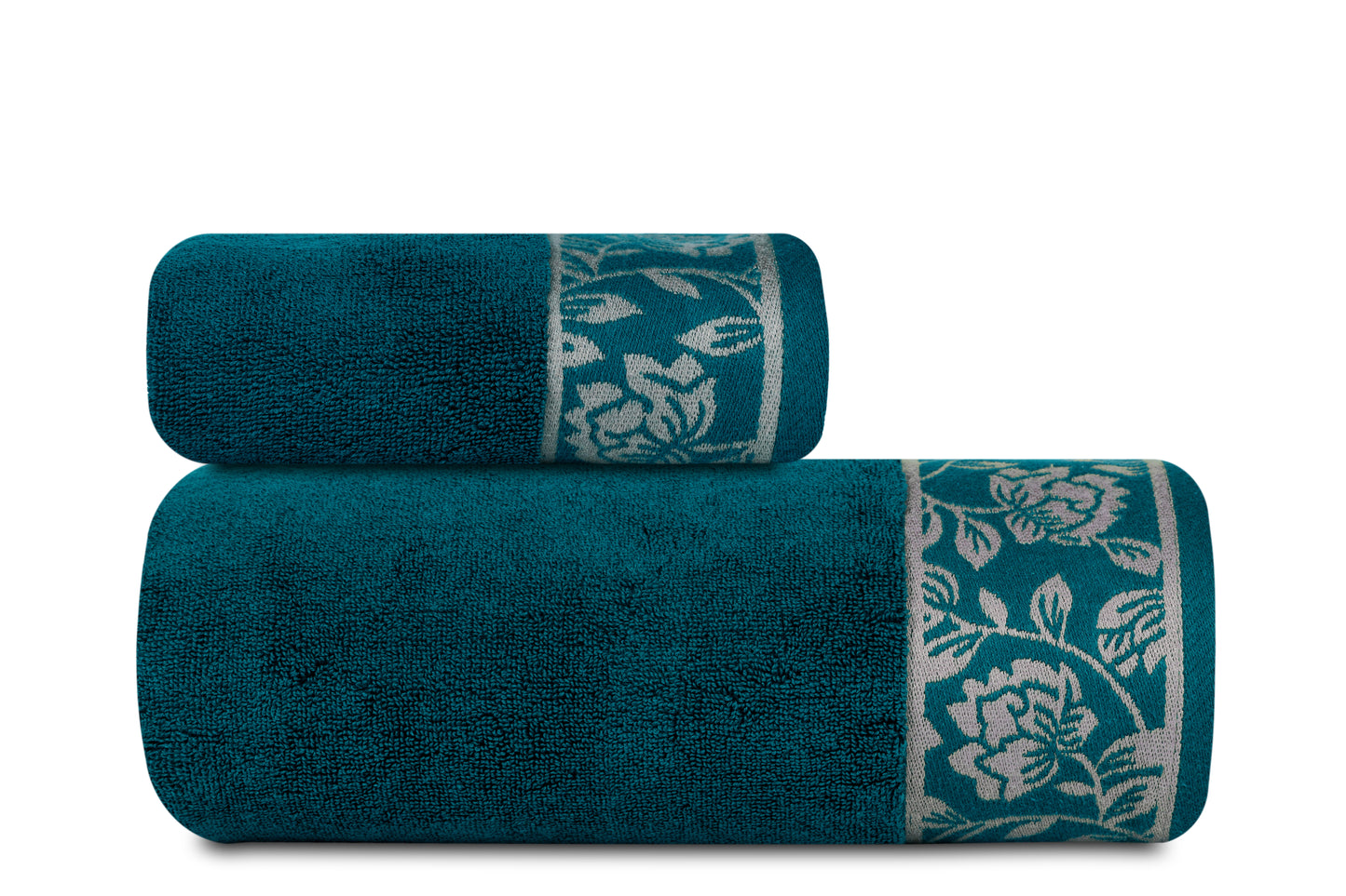 Gharana Edit – Emerald / Bath & Hand Towel Set