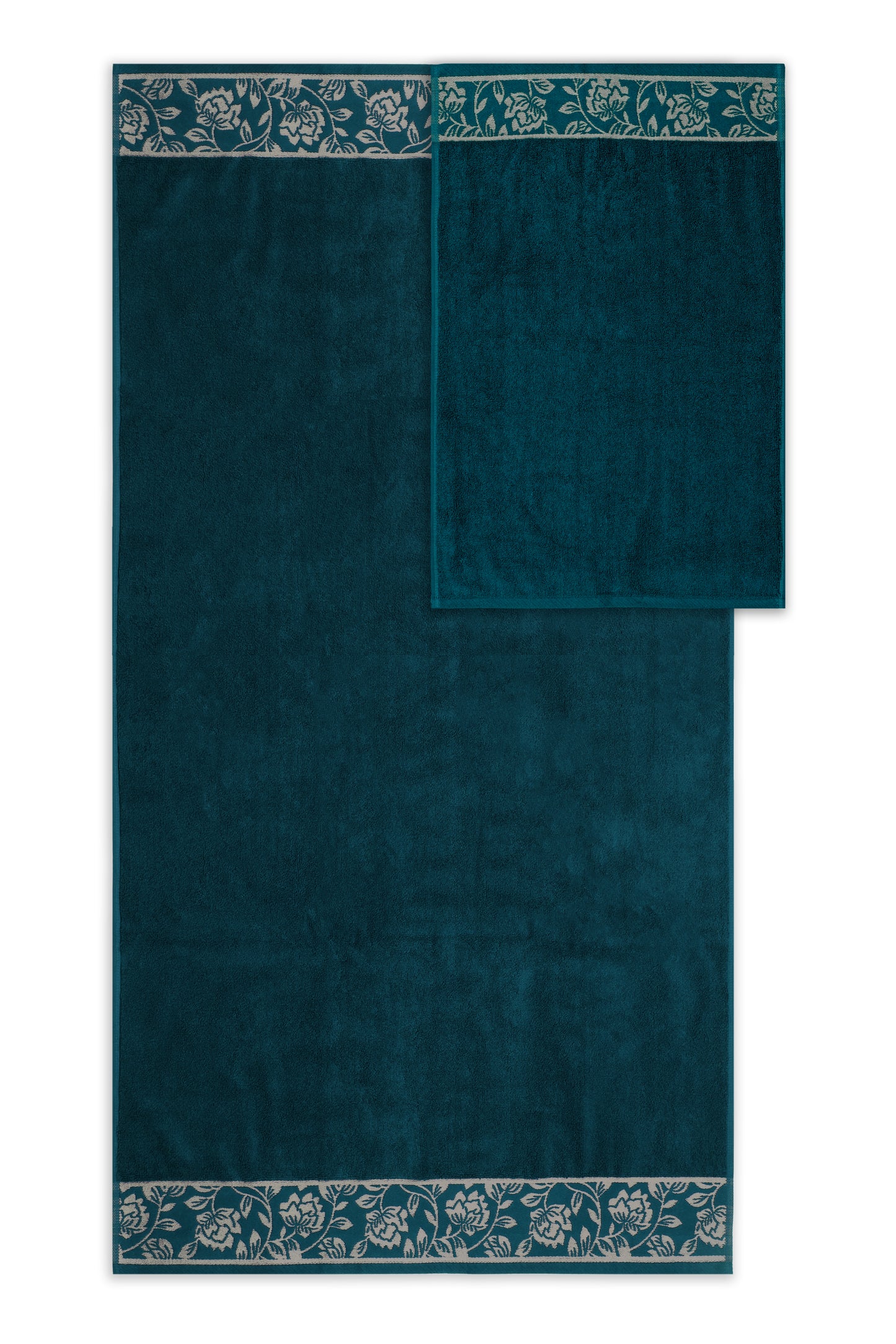 Gharana Edit – Emerald / Bath & Hand Towel Set