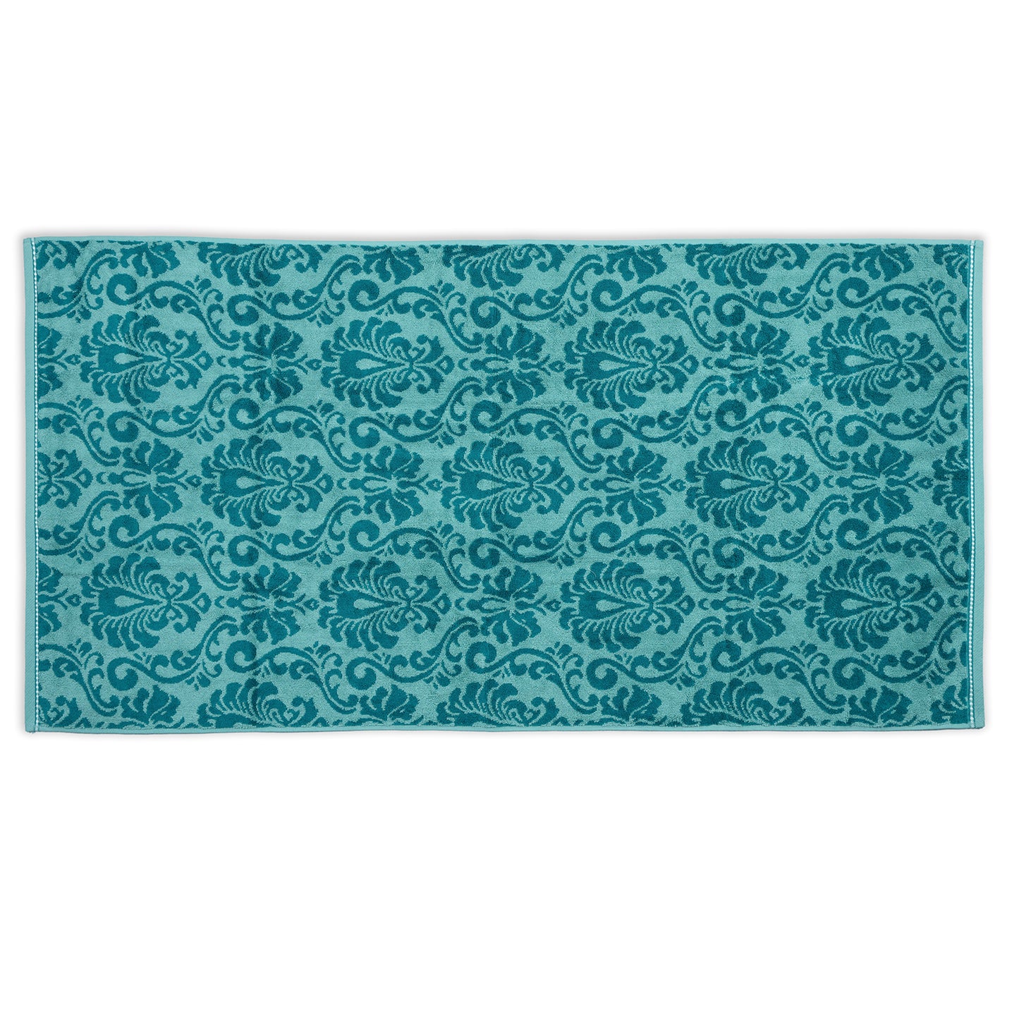 Yarn Dyed Jacquard Aquafier Bath Towel 550 GSM Pack of 2 Bath Towels