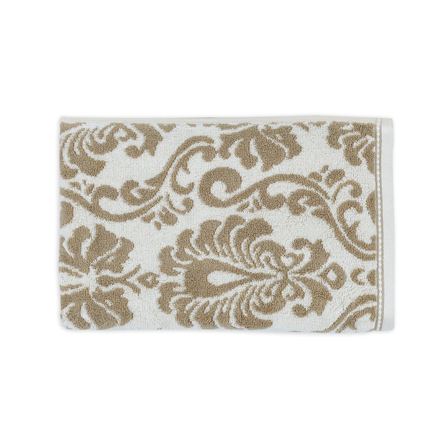 Yarn Dyed Jacquard Erget Bath Towel 550 GSM Pack of 2 Bath Towels