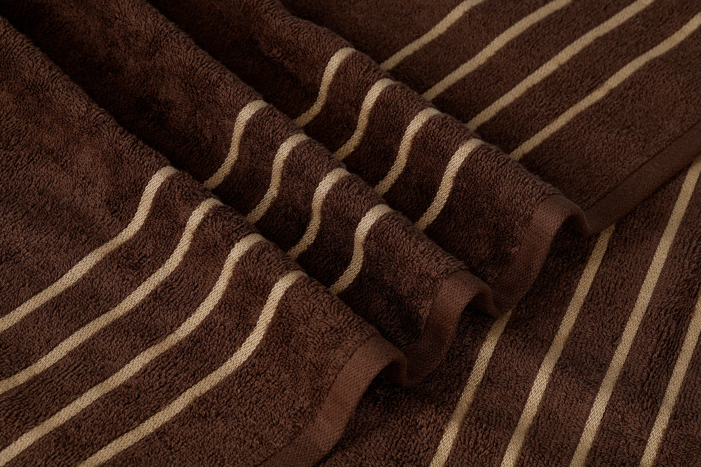 Gharana Edit – Mocha Kanchan / Set of 2 Bath Towels