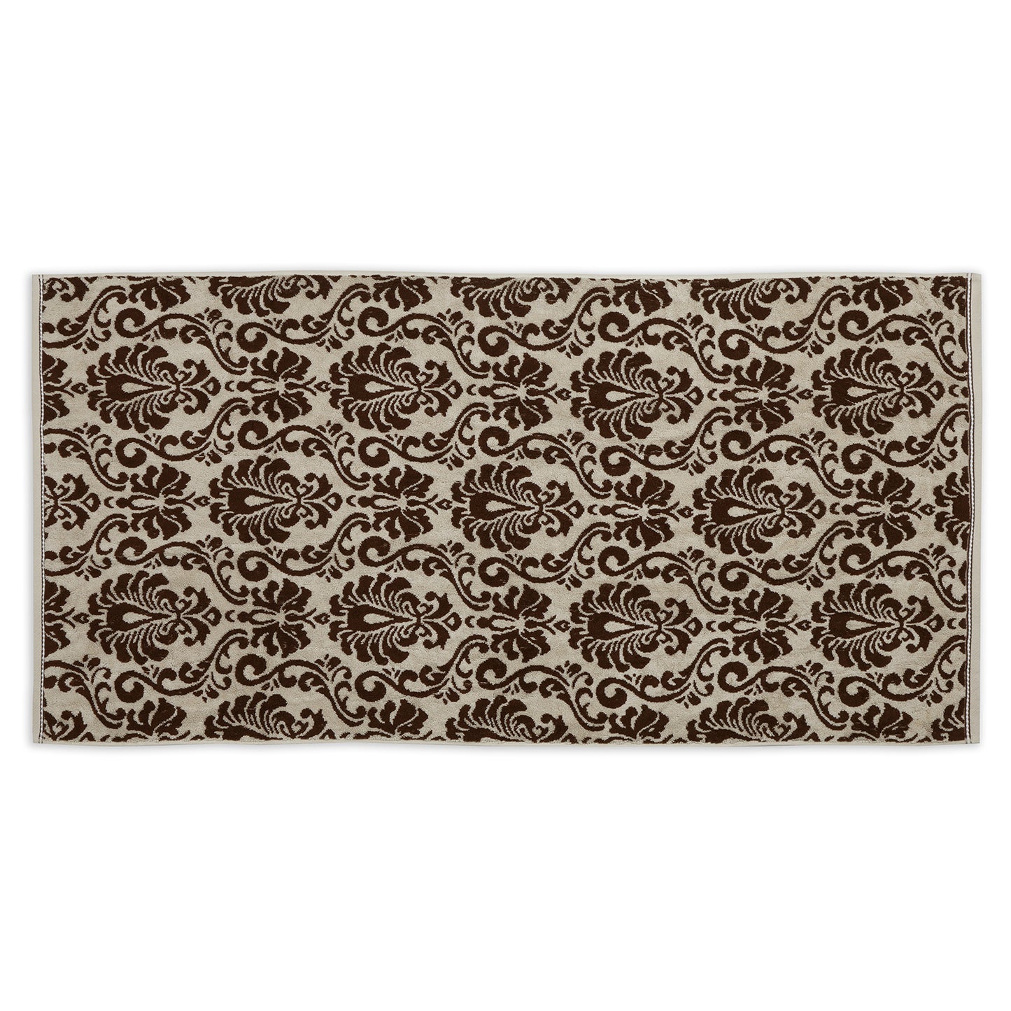 Yarn Dyed Jacquard Sand Bath Towel 550 GSM Pack of 2 Bath Towels