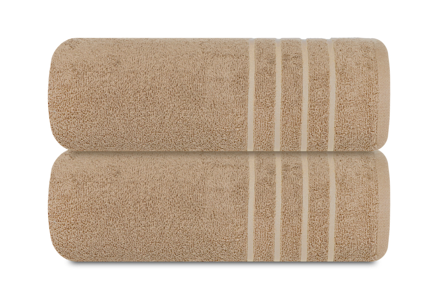 Gharana Edit – Taupe Resham/ Set of 2 Bath Towels