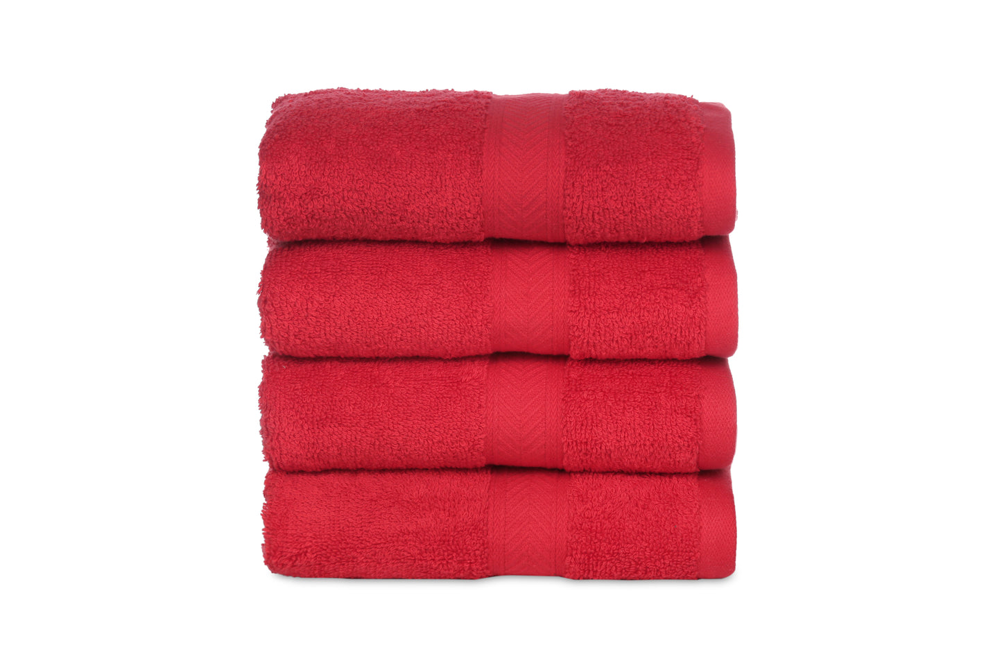 500 GSM TANGO RED HAND TOWELS SET