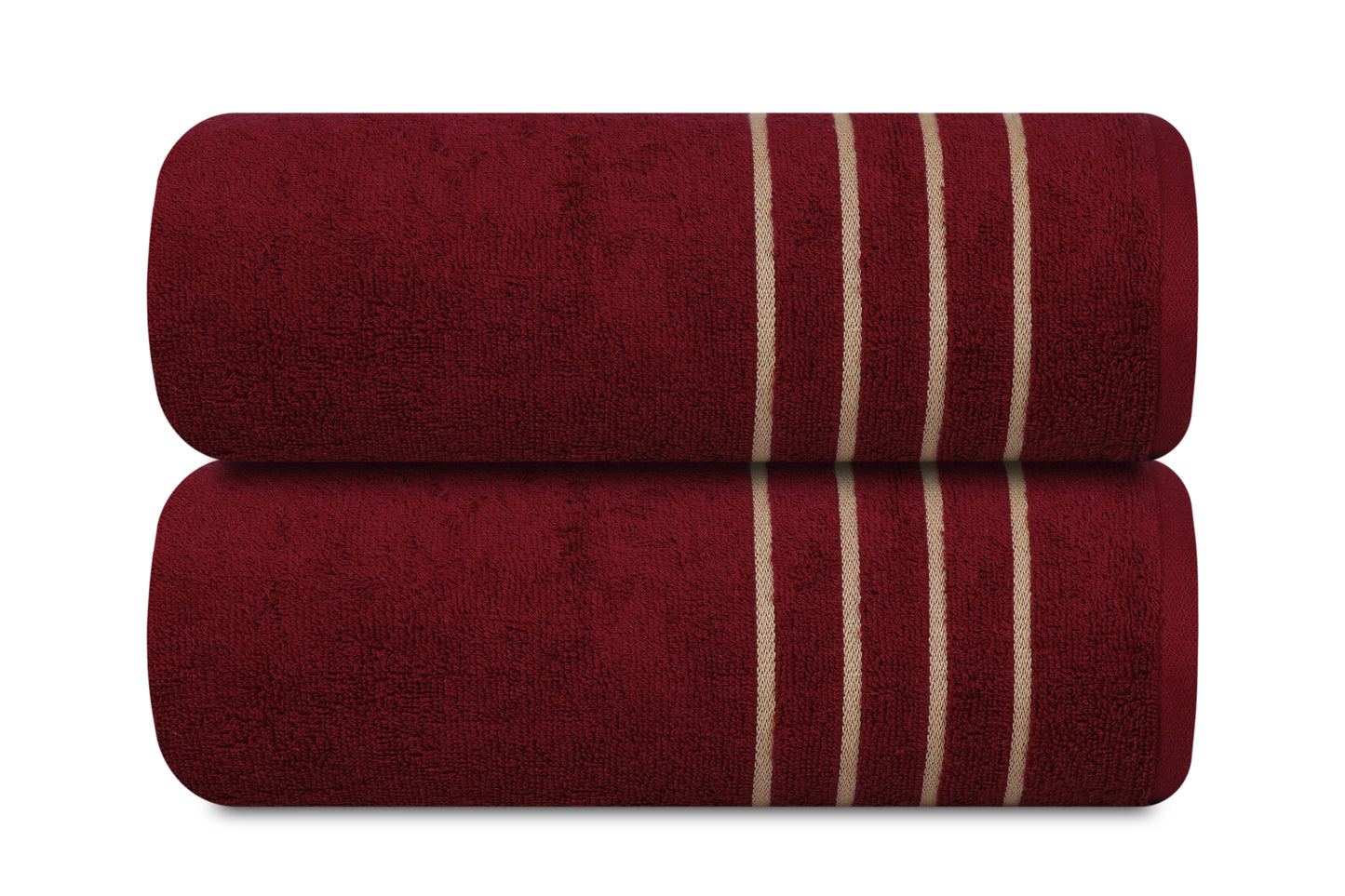 Gharana Edit – Scarlet Kanchan / Set of 2 Bath Towels