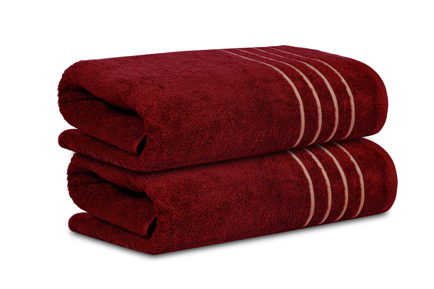 Gharana Edit – Scarlet Kanchan / Set of 2 Bath Towels