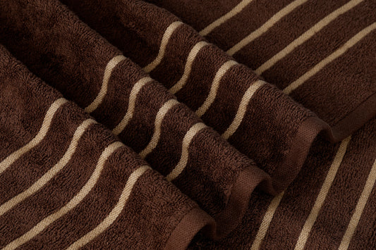 Gharana Edit – Mocha Kanchan / Set of 2 Hand Towels
