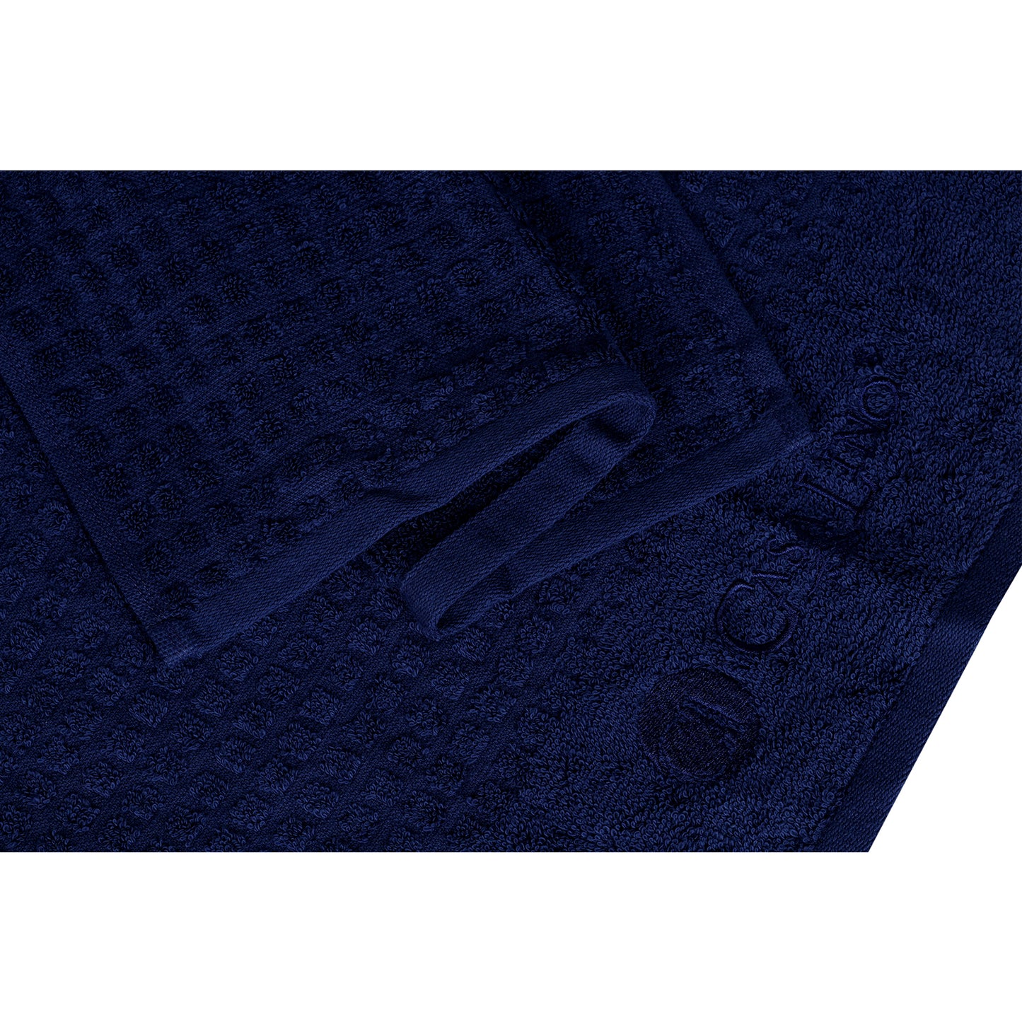 Designer Blue Kitchen Towel 400 GSM Pack of 3 Kitchen Towels
