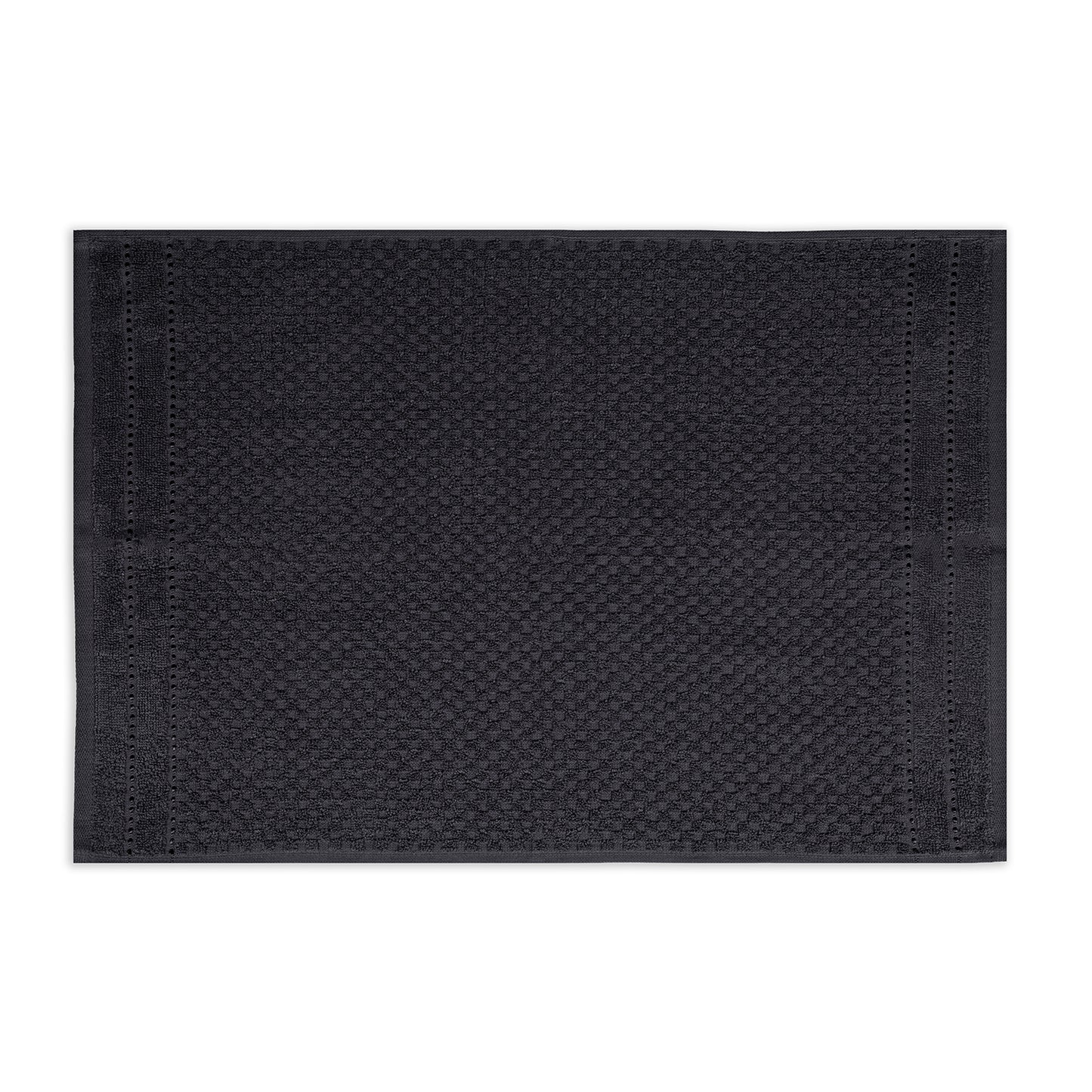 Popcorn Charcoal Hand Towel  400 GSM Pack of 4 Hand Towel