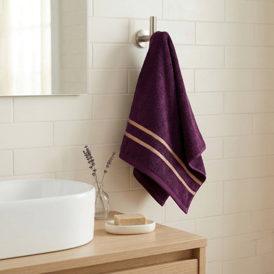 Gharana Edit – Wine Suroor / Pack of 6 Face Towels