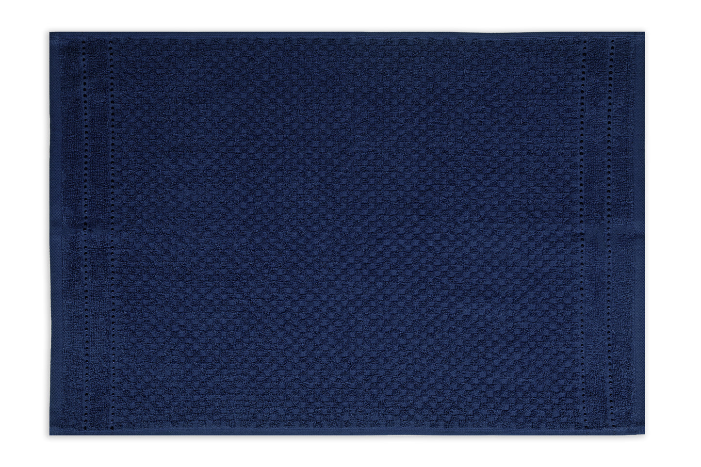 Waffle Retreat – Deep Navy / Set of 4 – Hand Towels