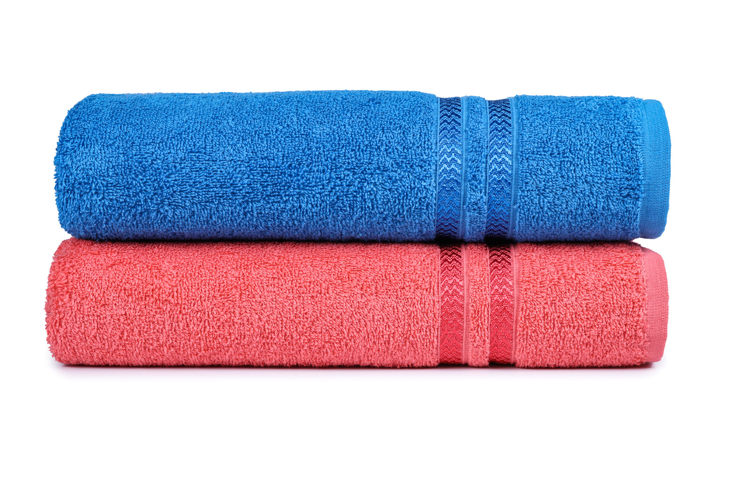 Coral & Ocean - 2 Bath Towel Set