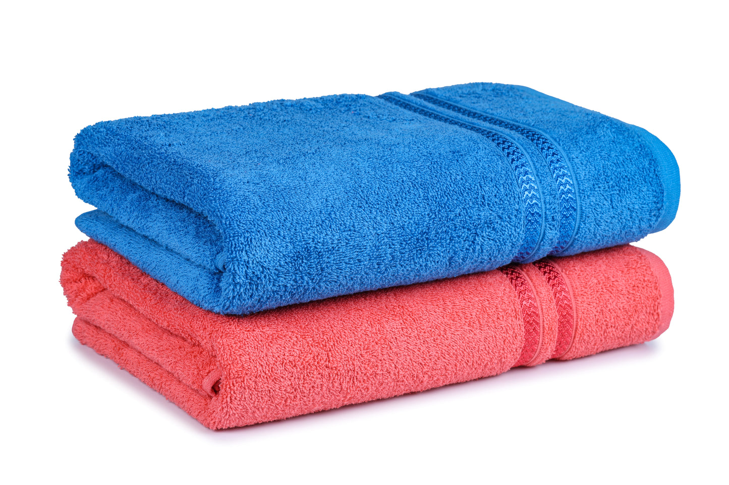 Coral & Ocean - 2 Bath Towel Set