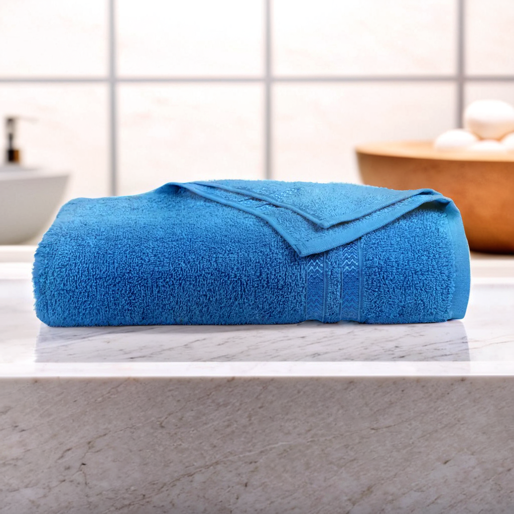 GSM 380 Navy Blue Bath Towel