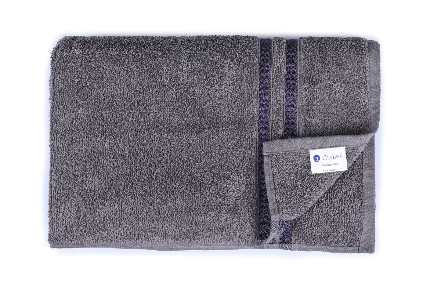 GSM 380 Charcoal Bath Towel