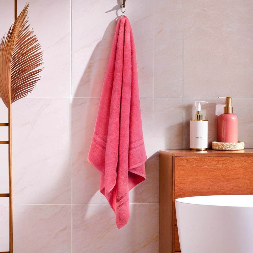 GSM 380 Coral Bath Towel