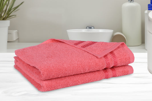 GSM 380 Coral Hand Towel