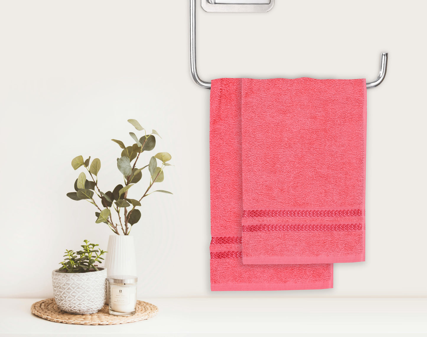 GSM 380 Coral Hand Towel
