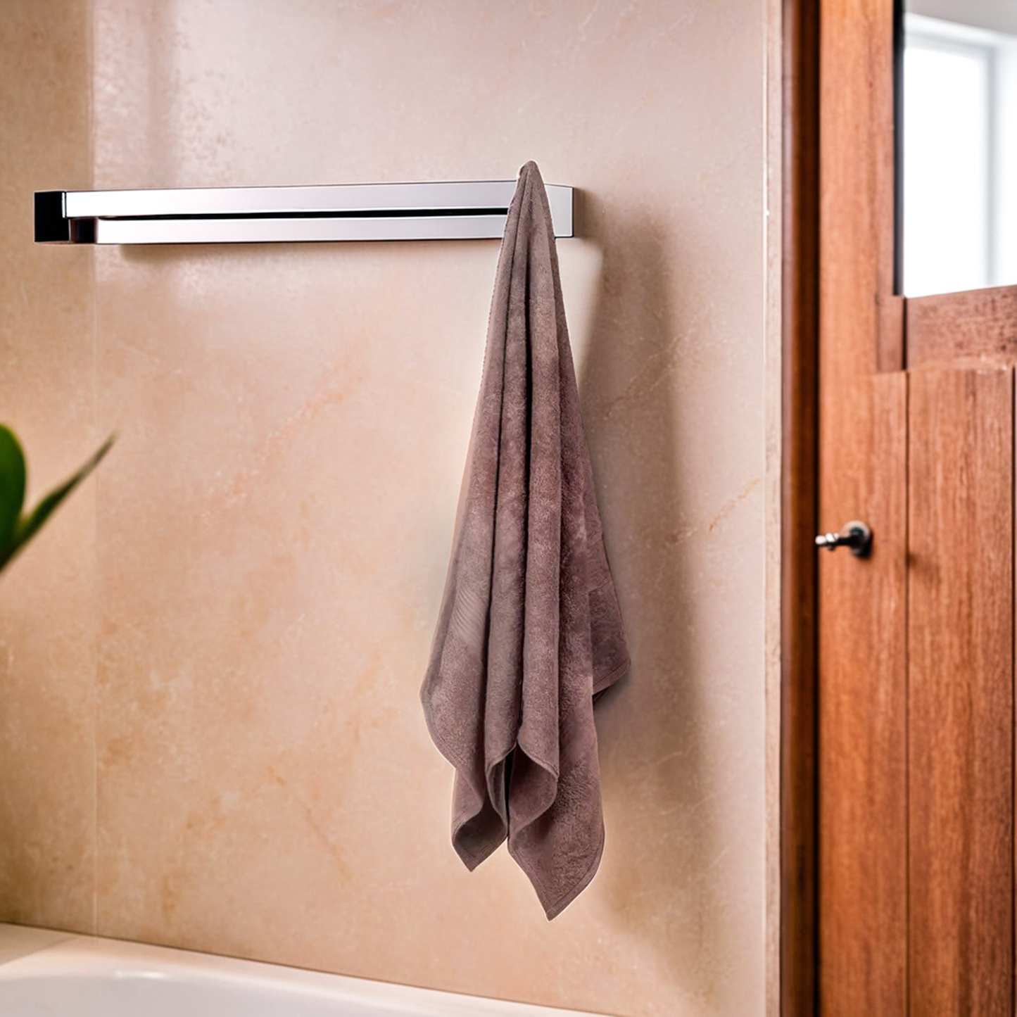 GSM 500 Sepia Brown Bath Towel