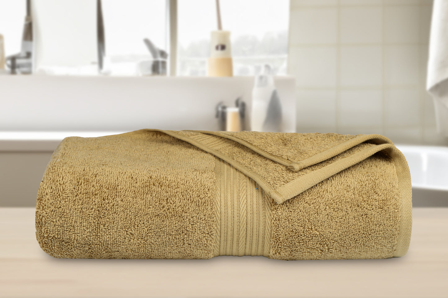 GSM 500 Olive Green Bath Towel