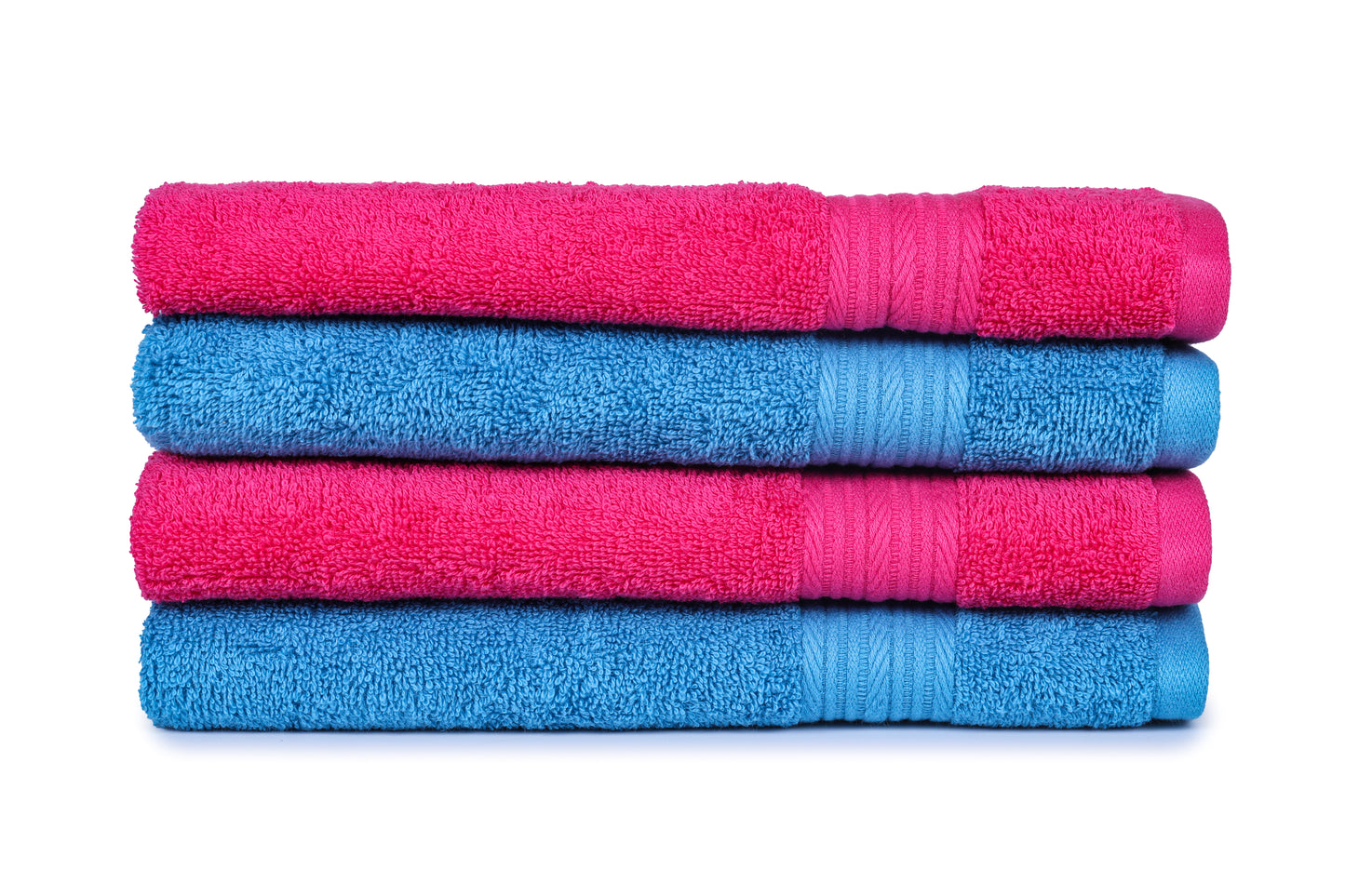 Turq & Paradise- 4  Hand Towel Set