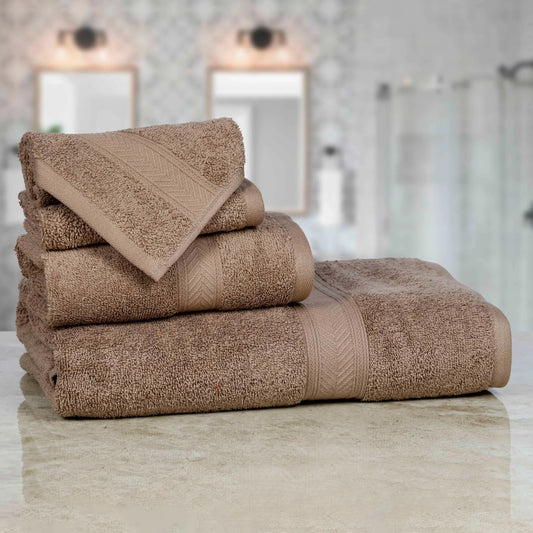 500 GSM TAUPE 4 PCS MIX SET